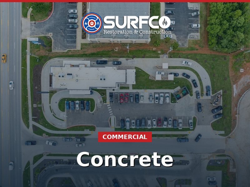 Concrete services by Surfco in Northwest Arkansas