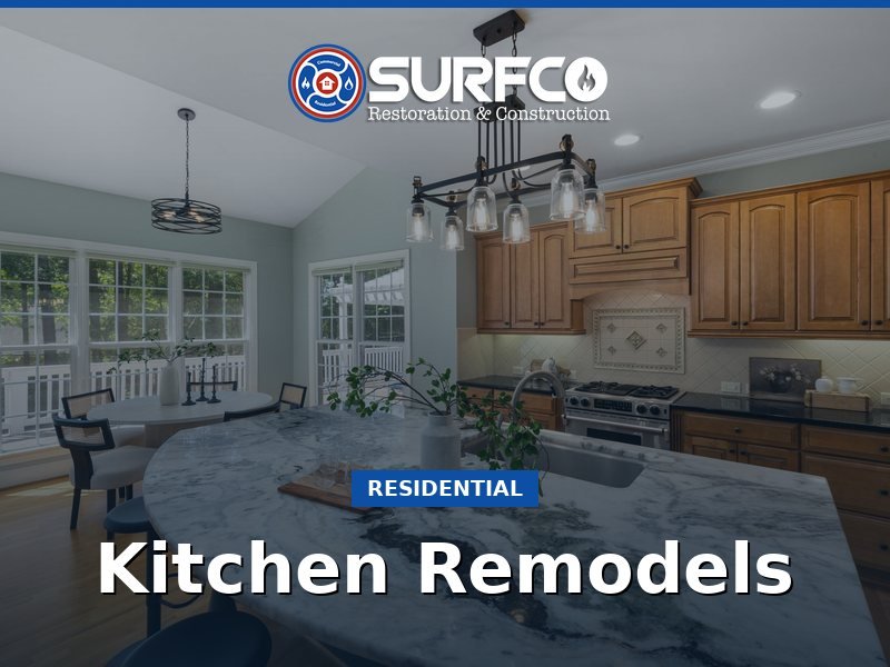 Kitchen Remodels services by Surfco in Northwest Arkansas