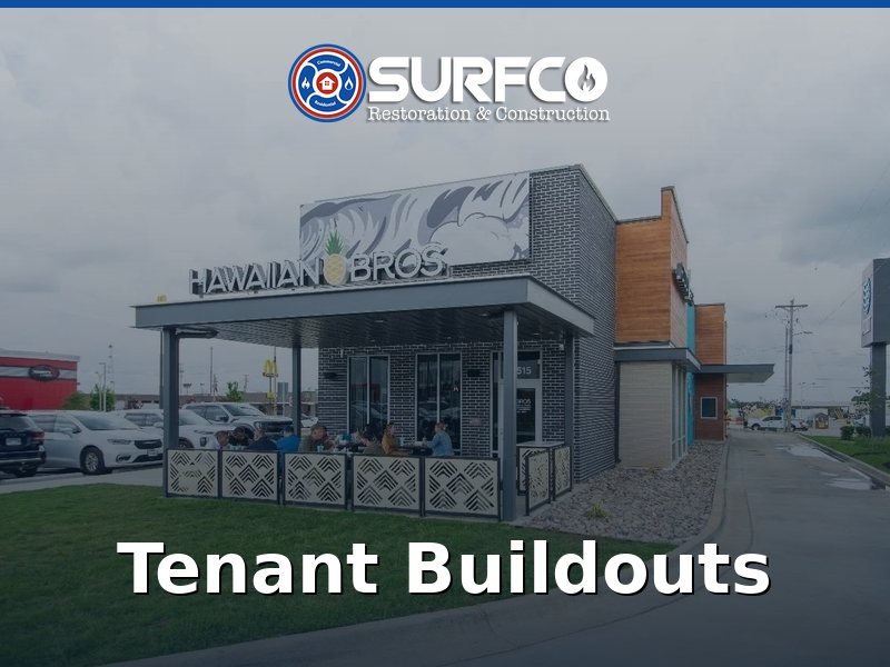 Tenant Buildouts services by Surfco in Northwest Arkansas